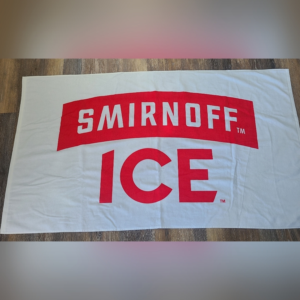 Smirnoff Ice Oversized Cotton Beach Towel NEW